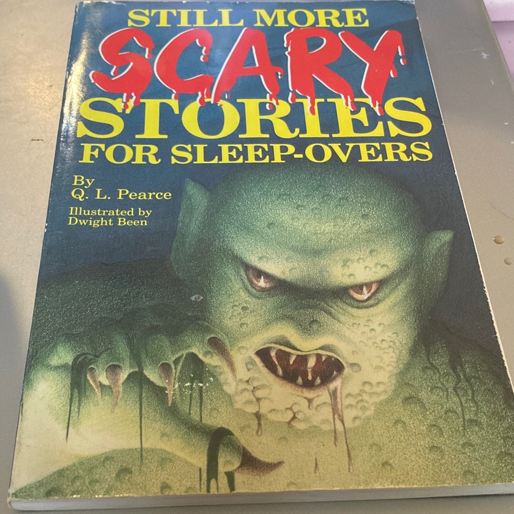 Still more scary stories for sleepovers vintage 1993 children’s spooky book